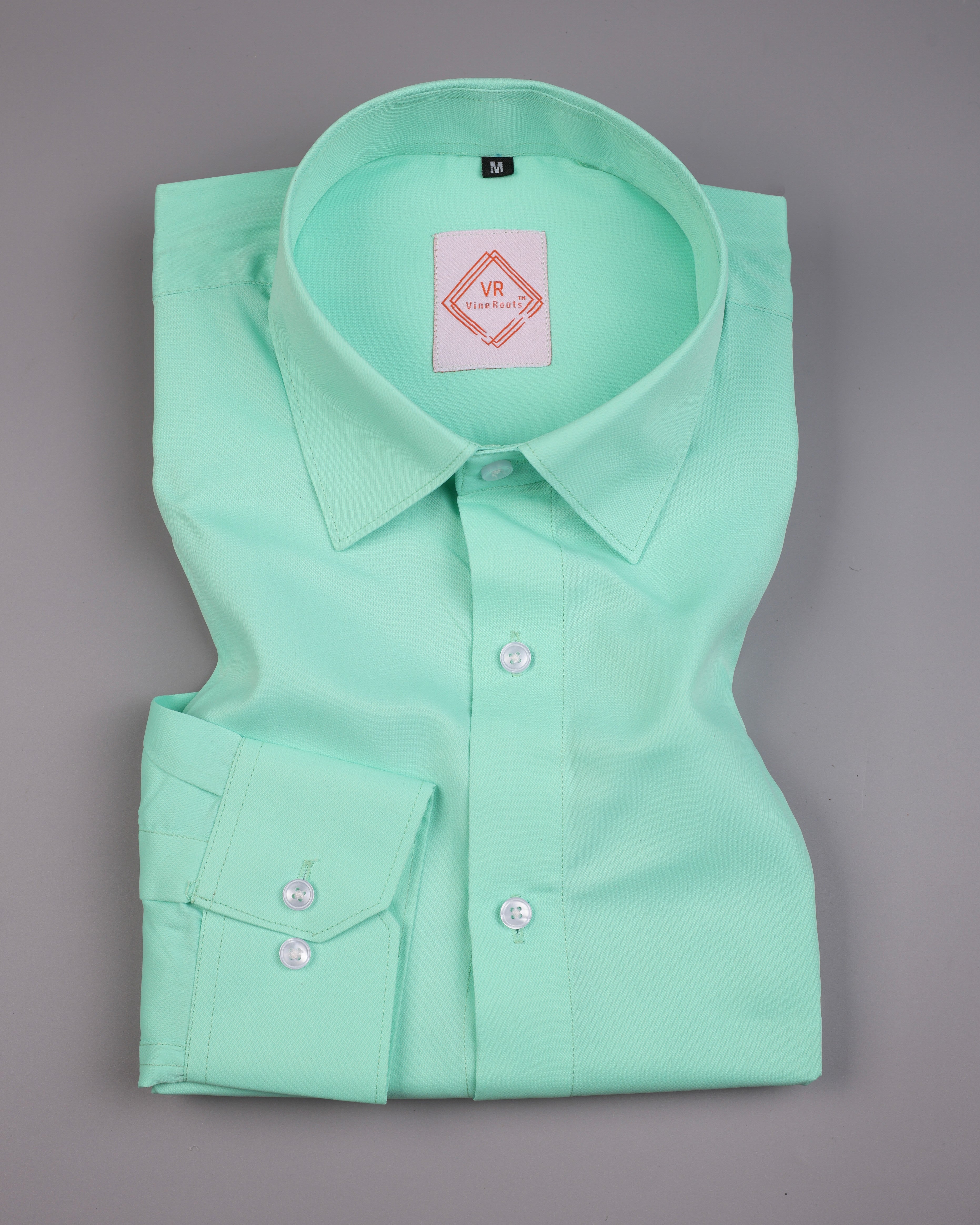 Carribean Plain Premium Cotton Shirt