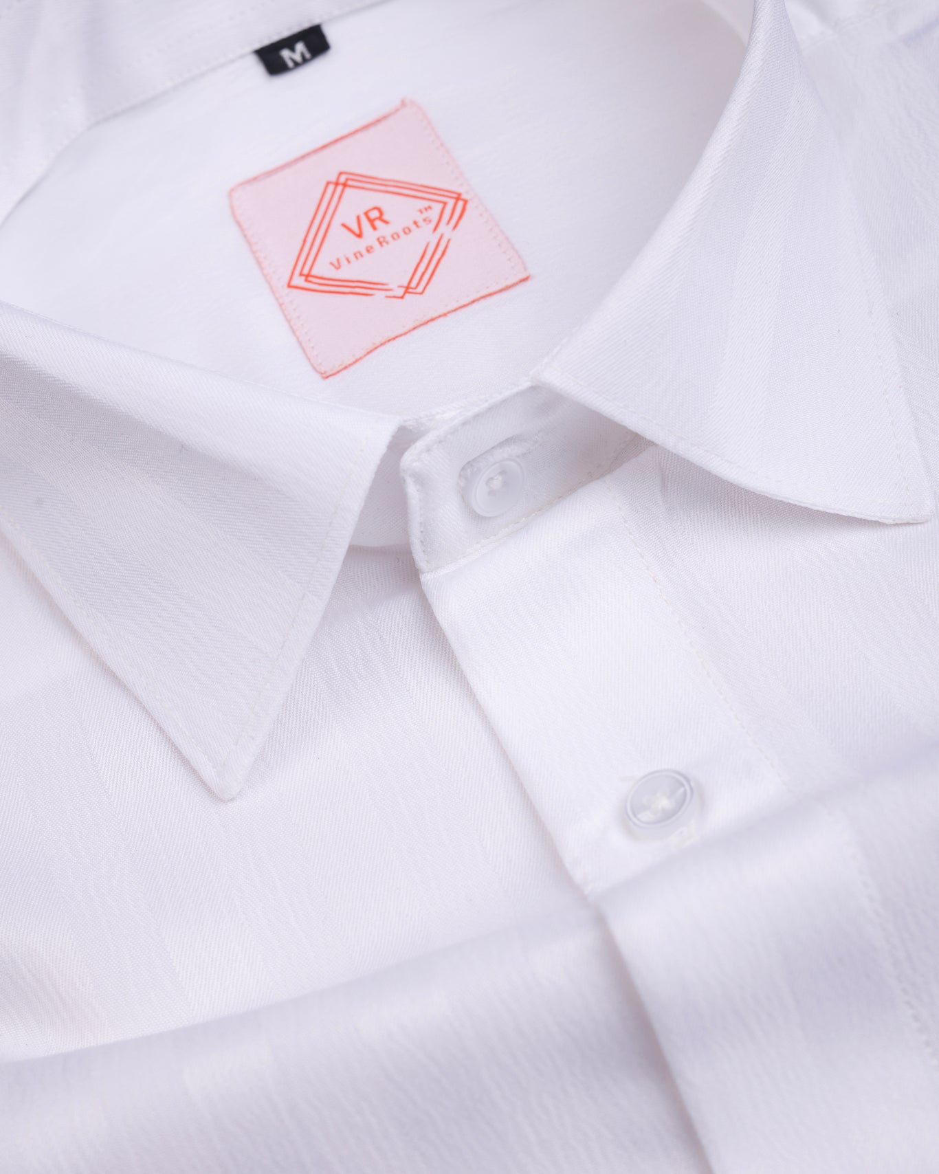 White Plain Premium Cotton Shirt