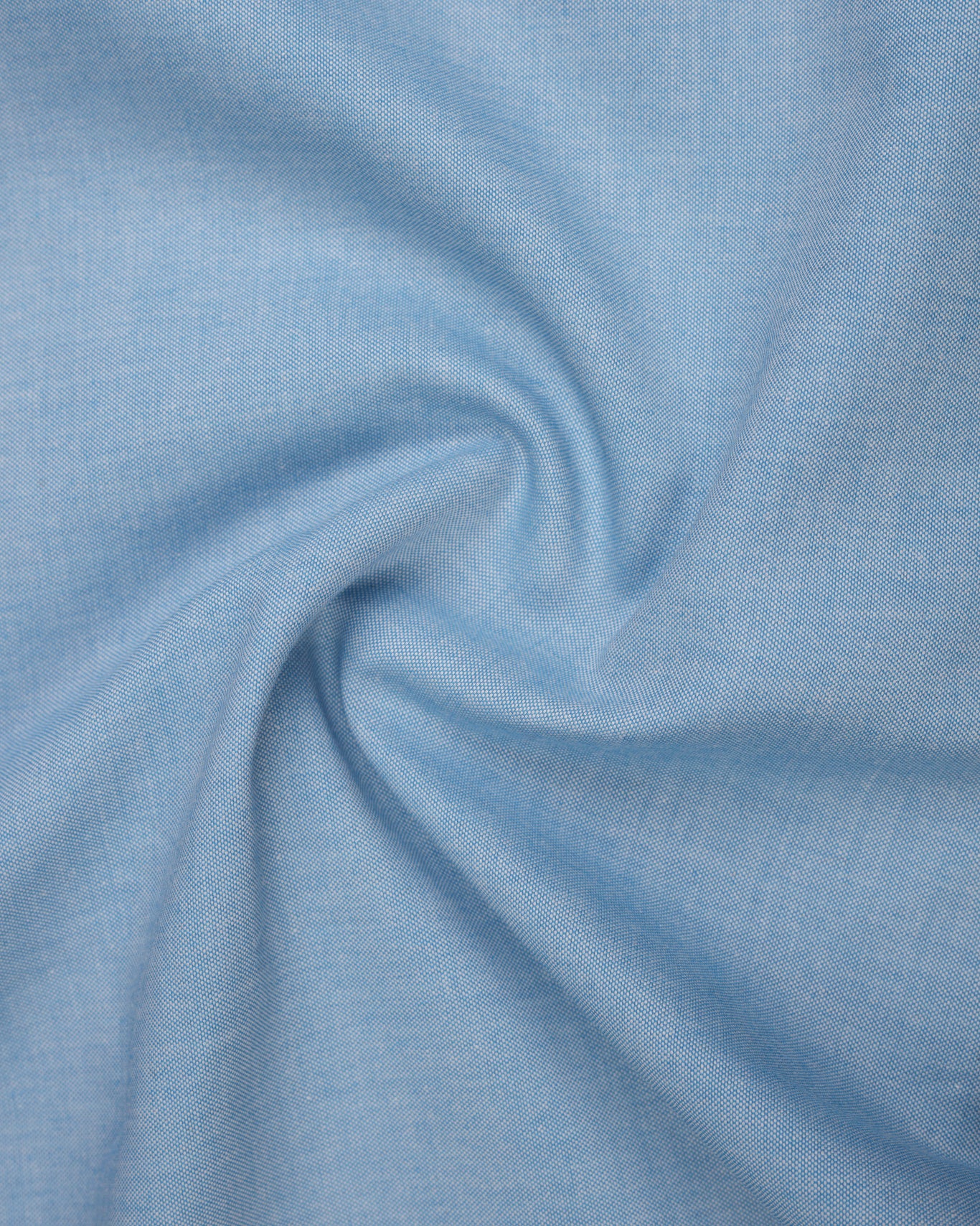 Pacific Blue Plain Premium Cotton Shirt